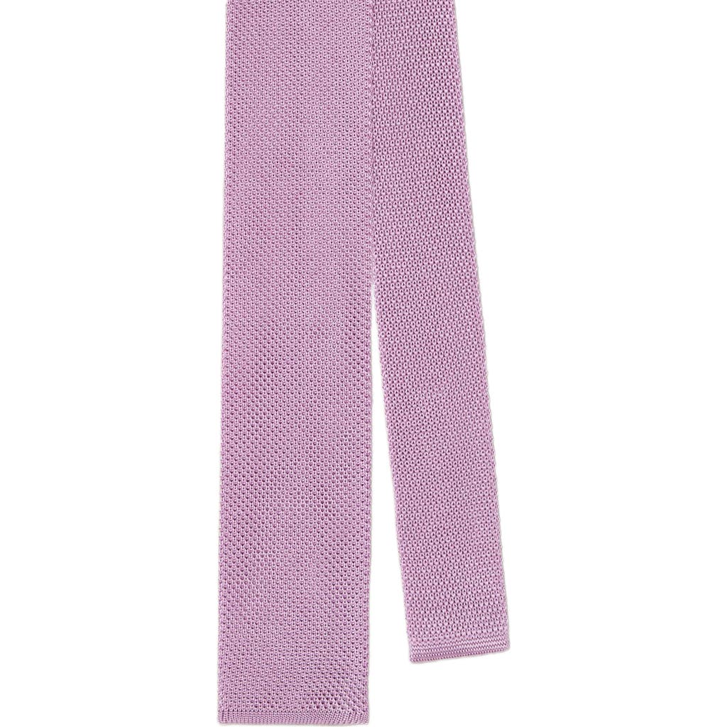 Robert Talbott Redford Silk Knit Necktie In Lavender