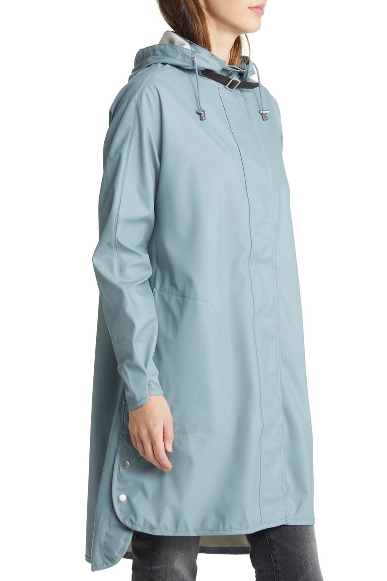 Hooded Raincoat, Alternate, color, BLUE CLOUD