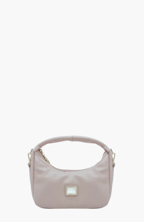 Muse 523 Pebbled Leather Handbag