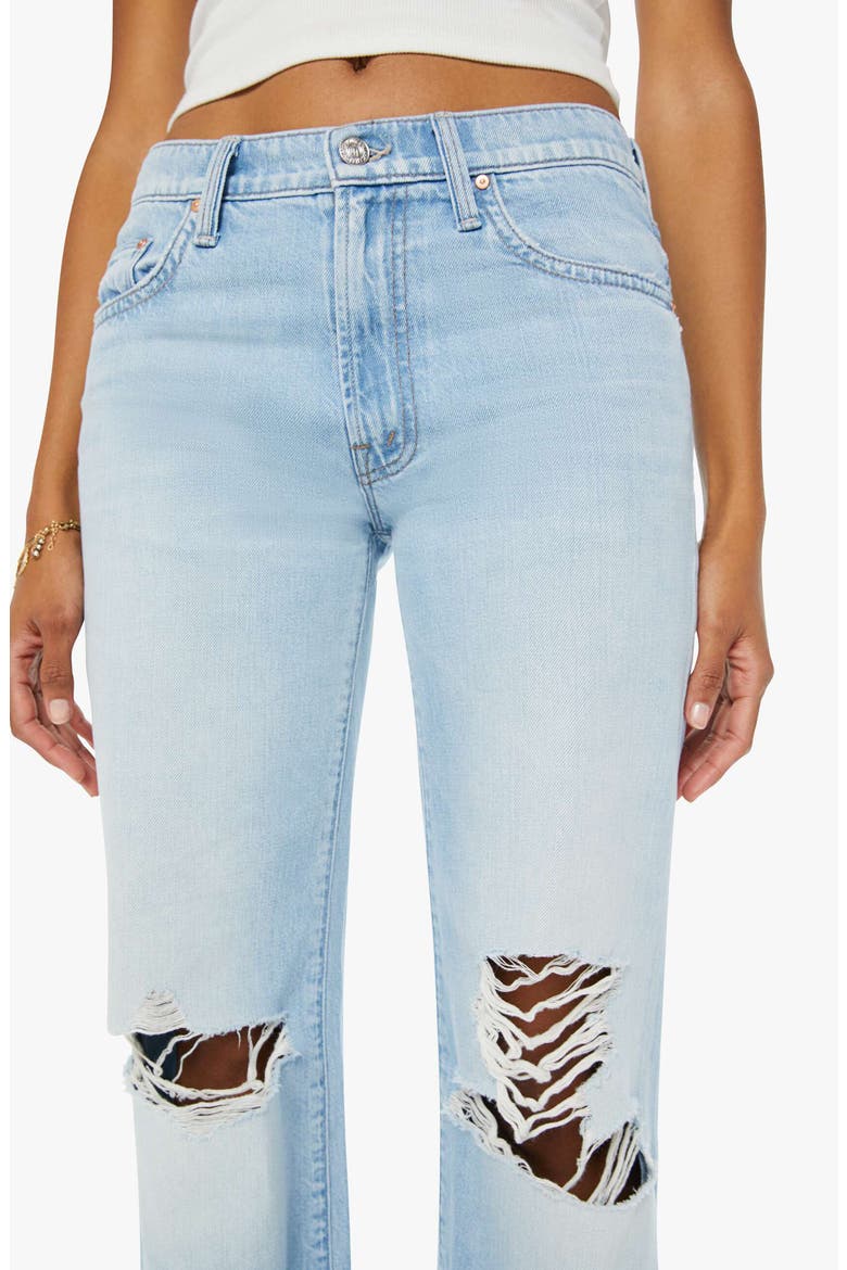 The Rambler Flood Ripped Ankle Wide Leg Jeans, Alternate, color, RIPPED OFF