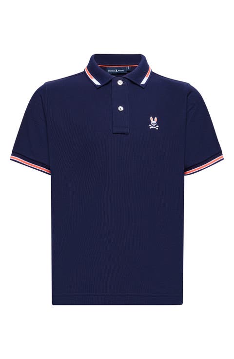 Kids' Stirling Pique Cotton Polo (Toddler & Little Kid)