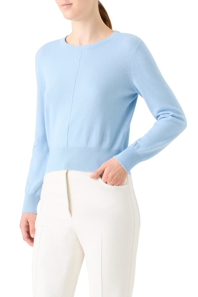 Cashmere Sweater, Alternate, color, POWDER BLUE