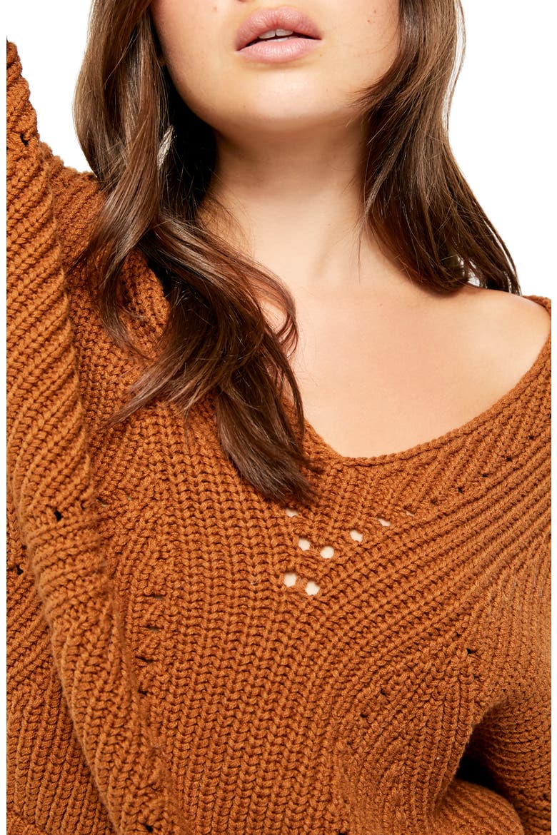 All Day Long Sweater, Alternate, color, SAHARA