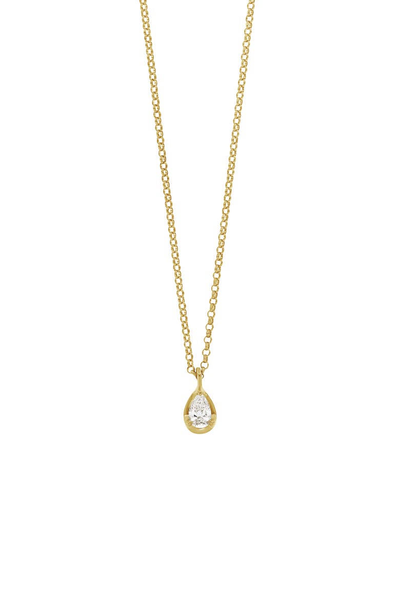 Bony Levy Mykonos Teardrop Diamond Pendant Necklace, Main, color,