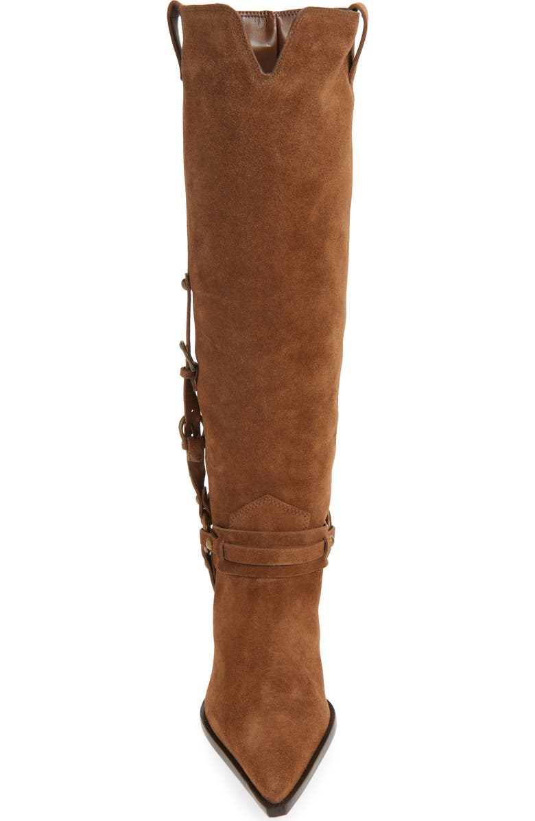 Schutz Maine Up Knee High Buckle Boot, Alternate, color,