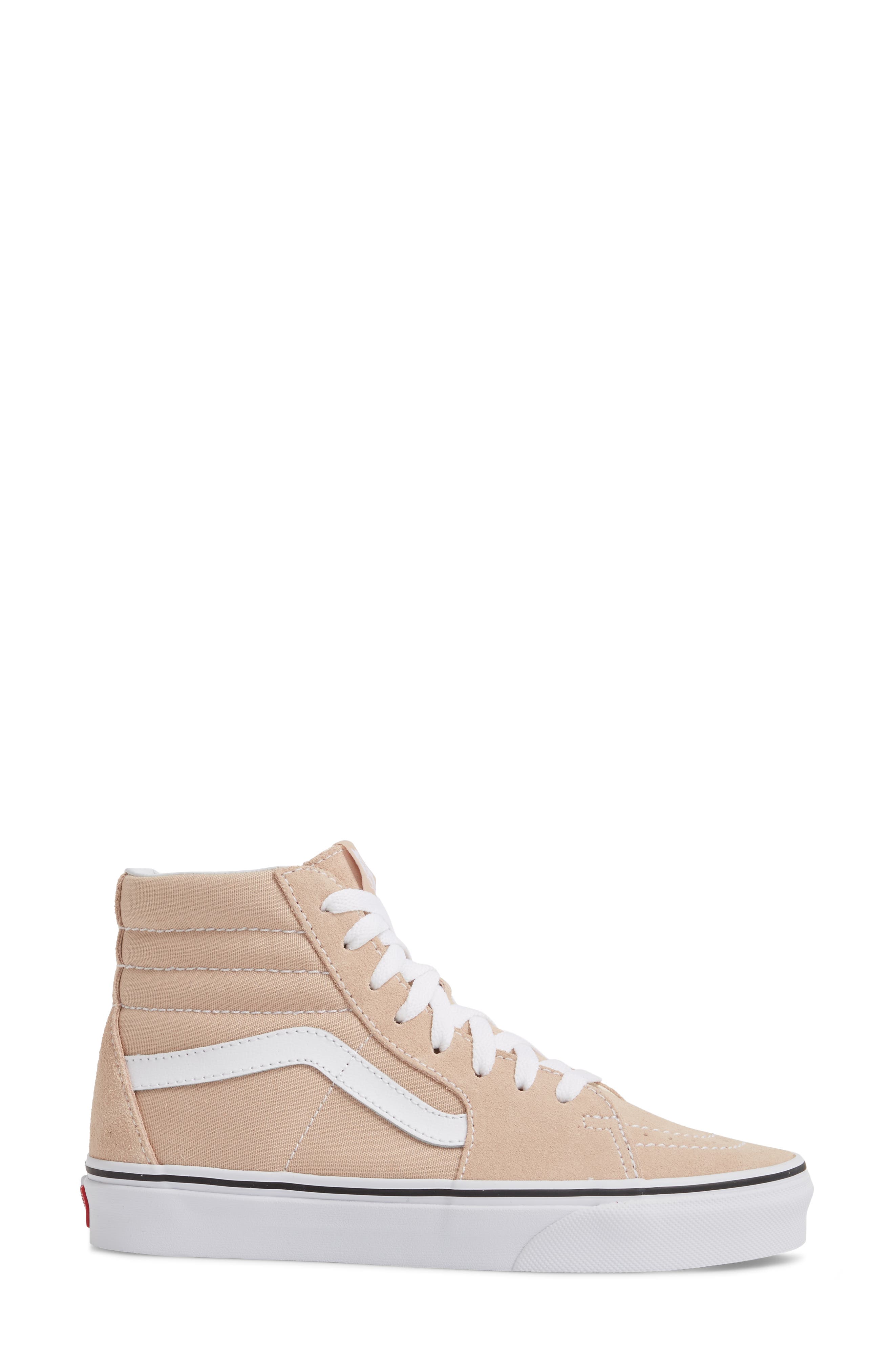'Sk8-Hi Slim' Sneaker, Alternate, color, FRAPPE/ TRUE WHITE