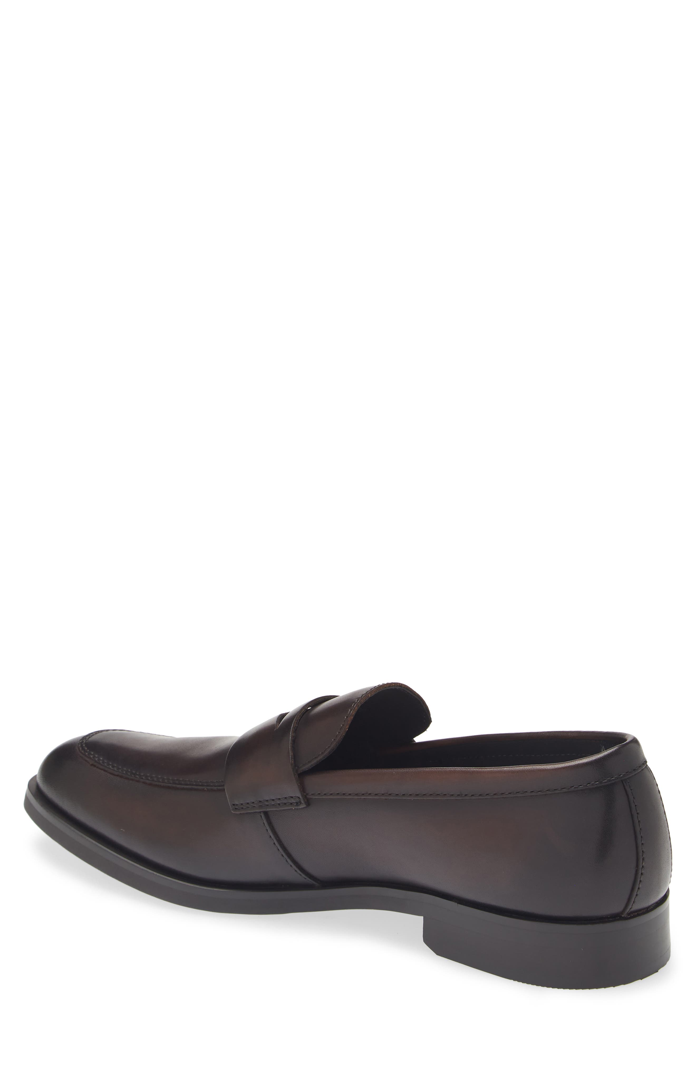 Edward Penny Loafer, Alternate, color, BROWN DARK
