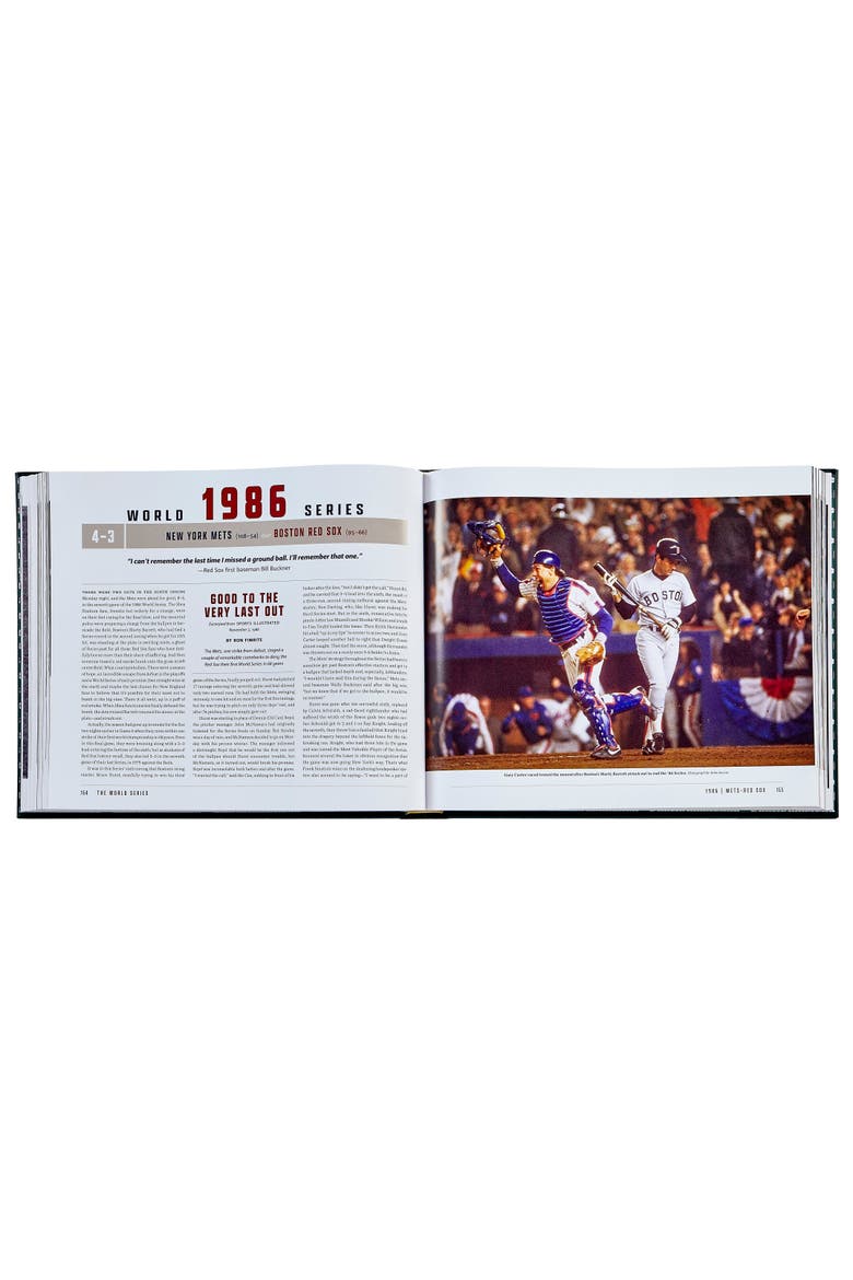 The World Series Leather Coffee Table Book, Alternate, color, Green