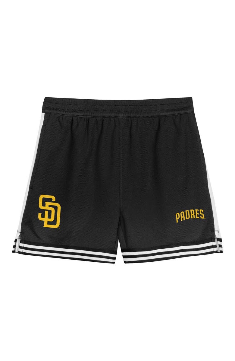 Outerstuff Toddler Gold/Brown San Diego Padres Pinch Hitter Infielder T-Shirt & Shorts Set, Alternate, color, Gold