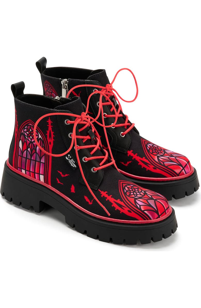 Hot Chocolate Design Vampir Court Women's Chunky Platform Boots, Main, color, Vampir Court