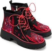 Hot Chocolate Design Vampir Court Women's Chunky Platform Boots