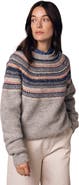 Celtic & Co. Stitchy Stripe Yoke Sweater