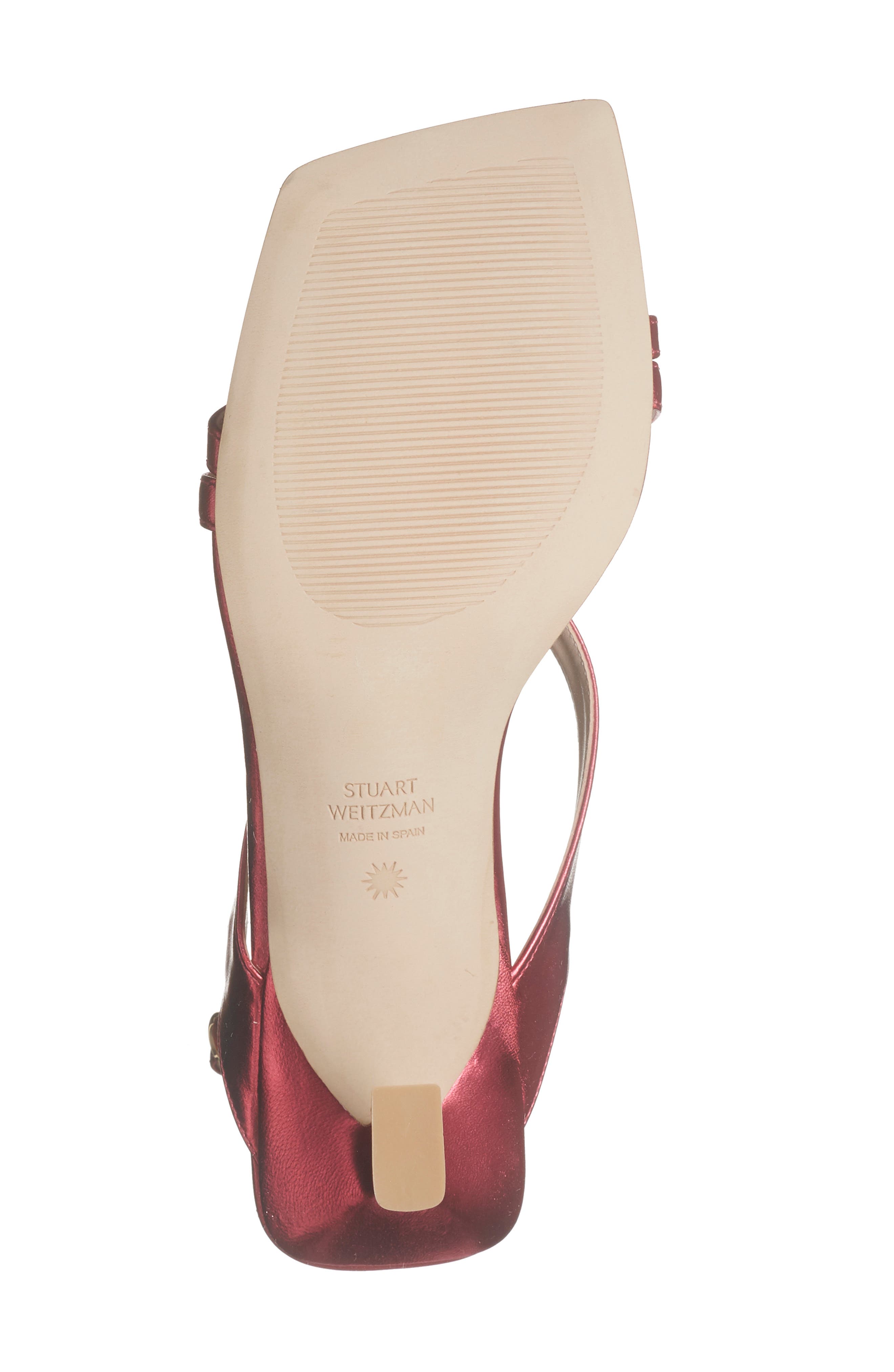 Stuart Weitzman Oasis 50 Slingback Sandal, Alternate, color, Hot Pink