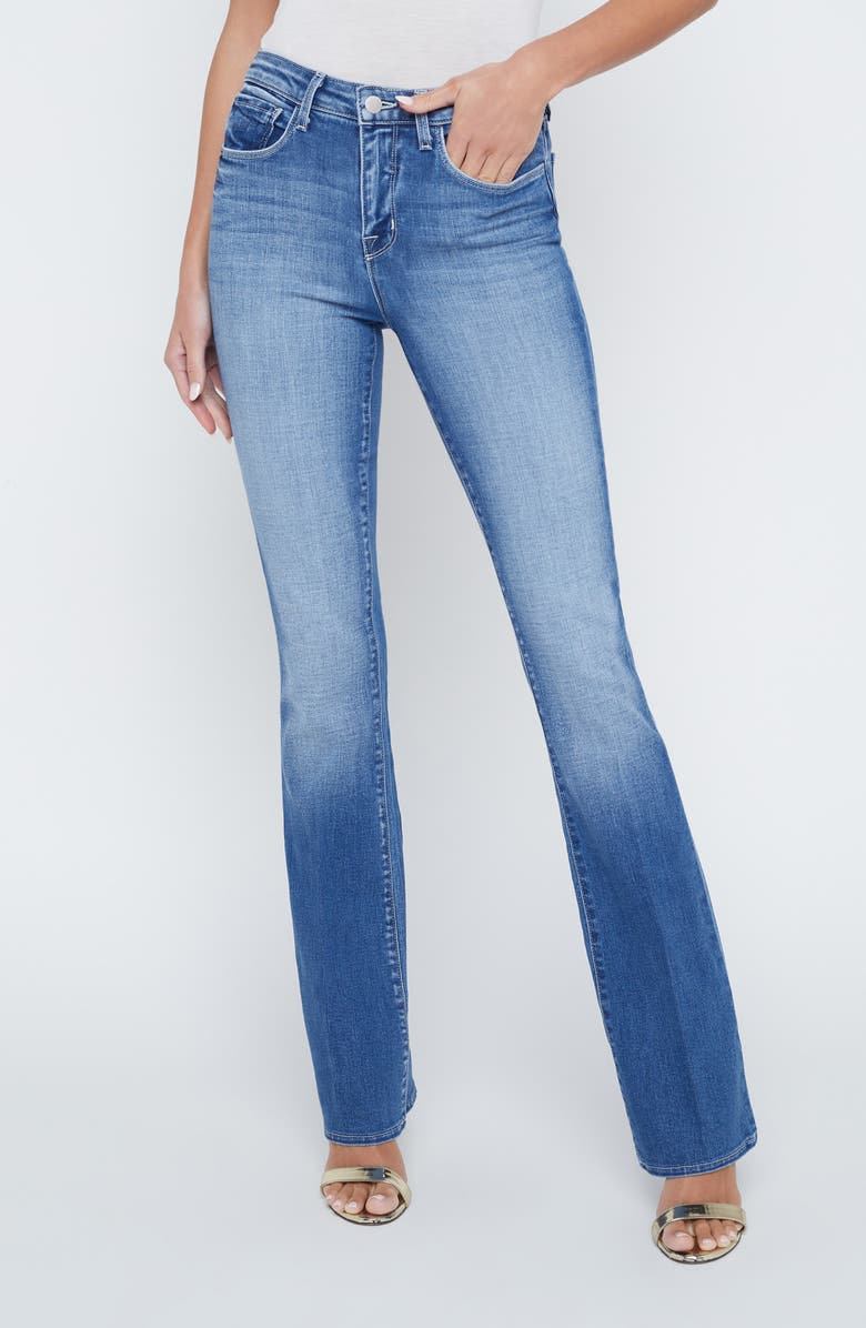 L'AGENCE Selma Baby Bootcut Jeans, Main, color,