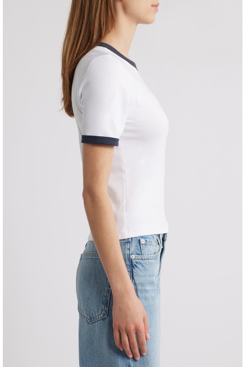 Mia Cotton Ringer T-Shirt, Alternate, color, WHITE MULTI