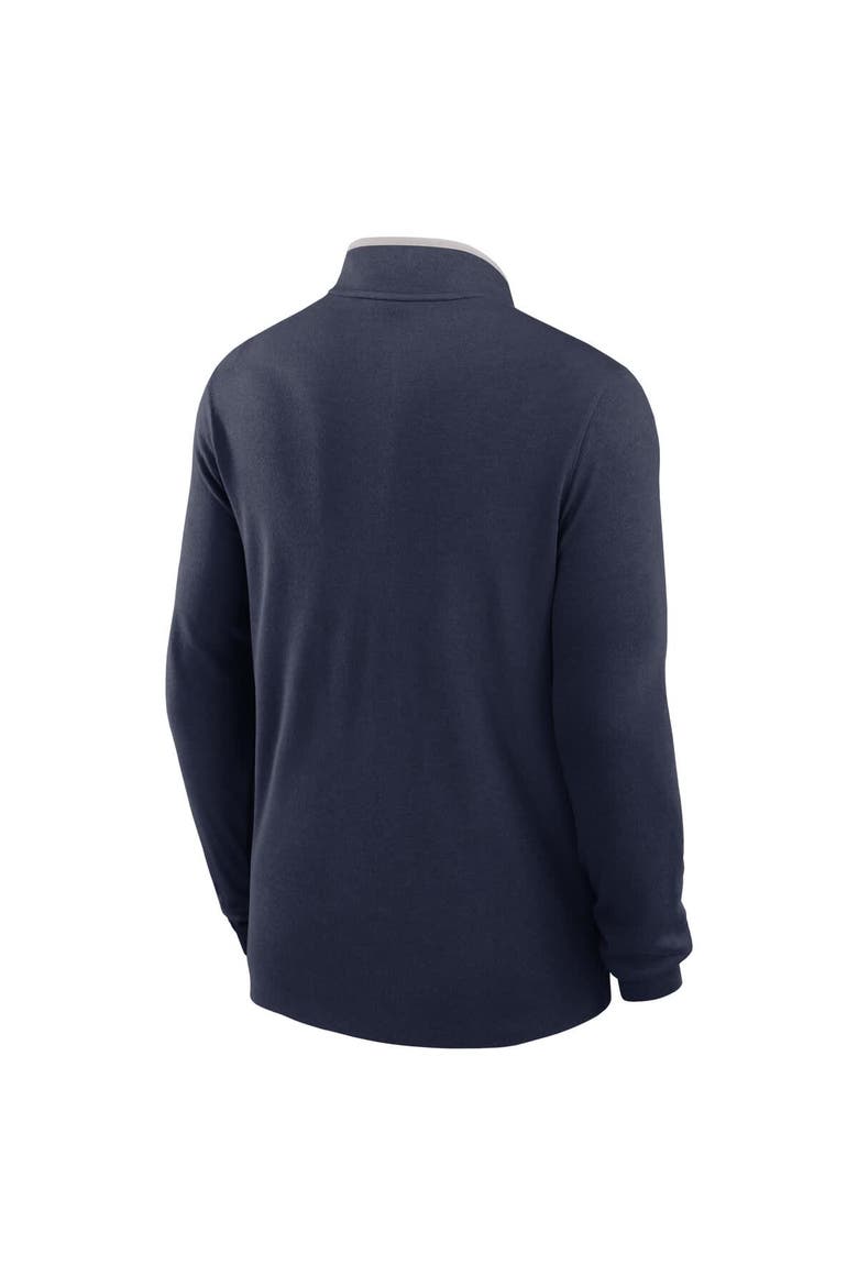 Men's Nike Navy Denver Broncos Lightweight Victory Dri-FIT Half-Zip Pullover, Alternate, color, Navy