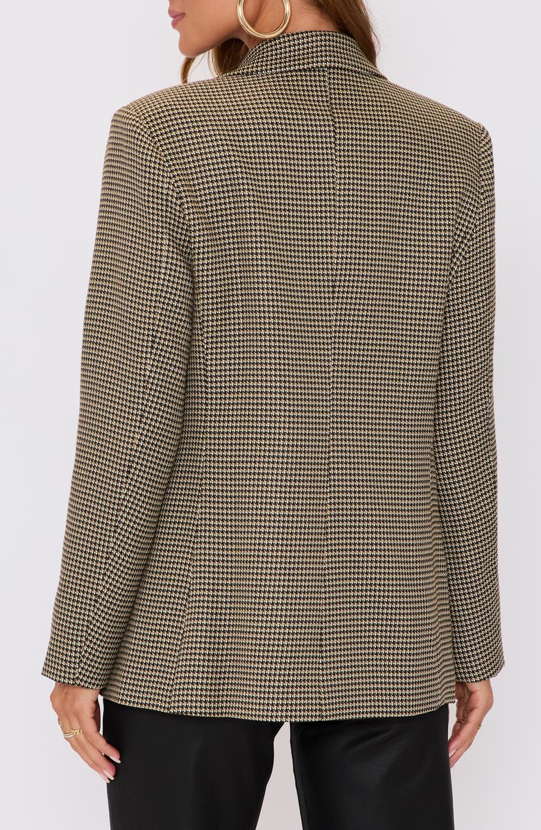 VICI Collection Margaret Plaid Double Breasted Blazer, Alternate, color, Brown Plaid