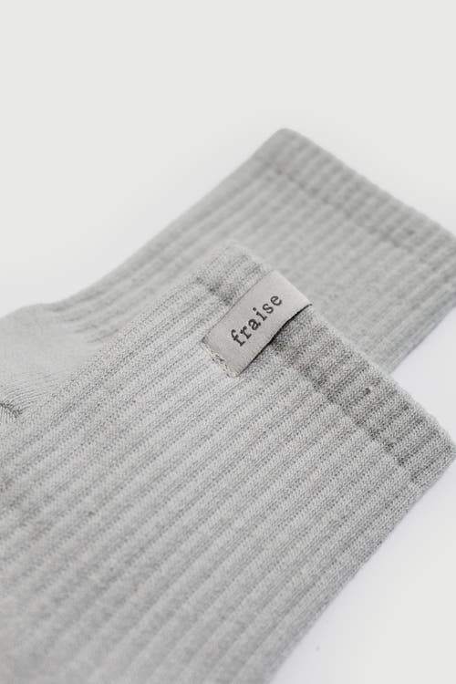 Fraise Fog Classic Crew Grip Socks In Multi