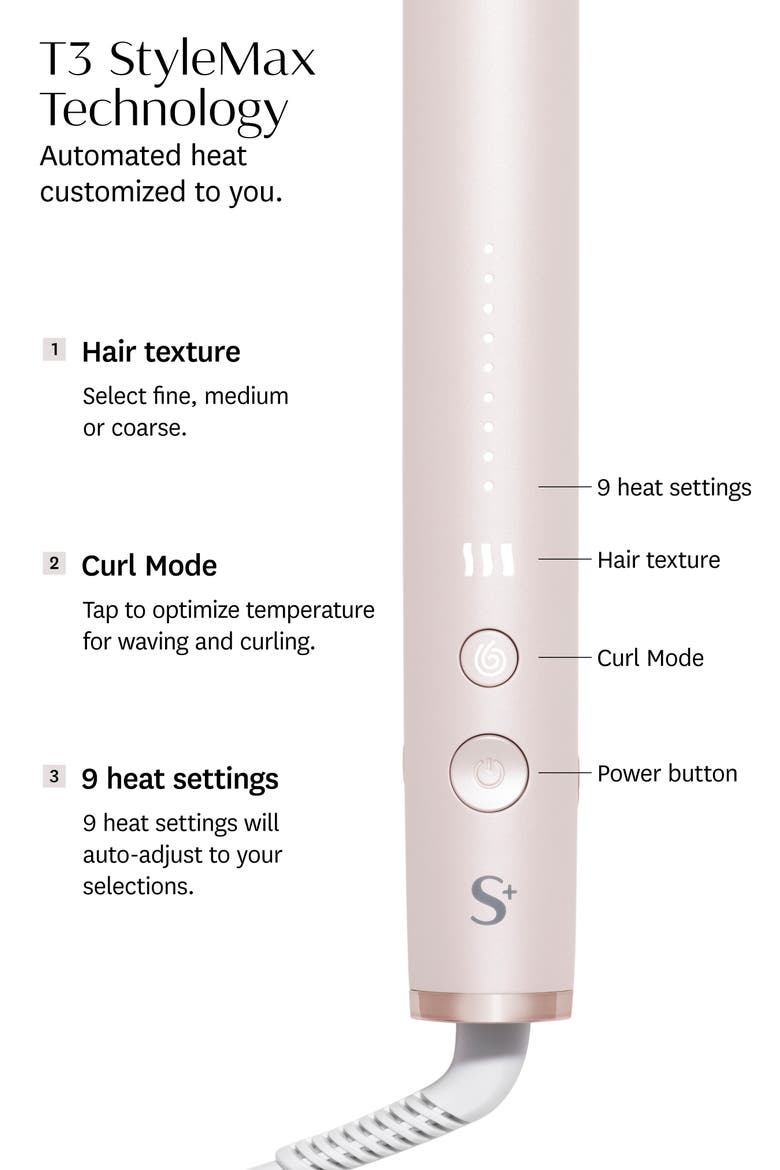 SinglePass® StyleMax Flat Iron, Alternate, color, SATIN BLUSH