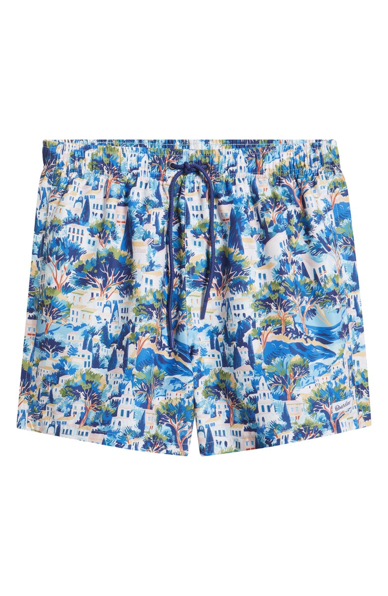 Boardies Printed Swim Trunks, Alternate, color, Blue