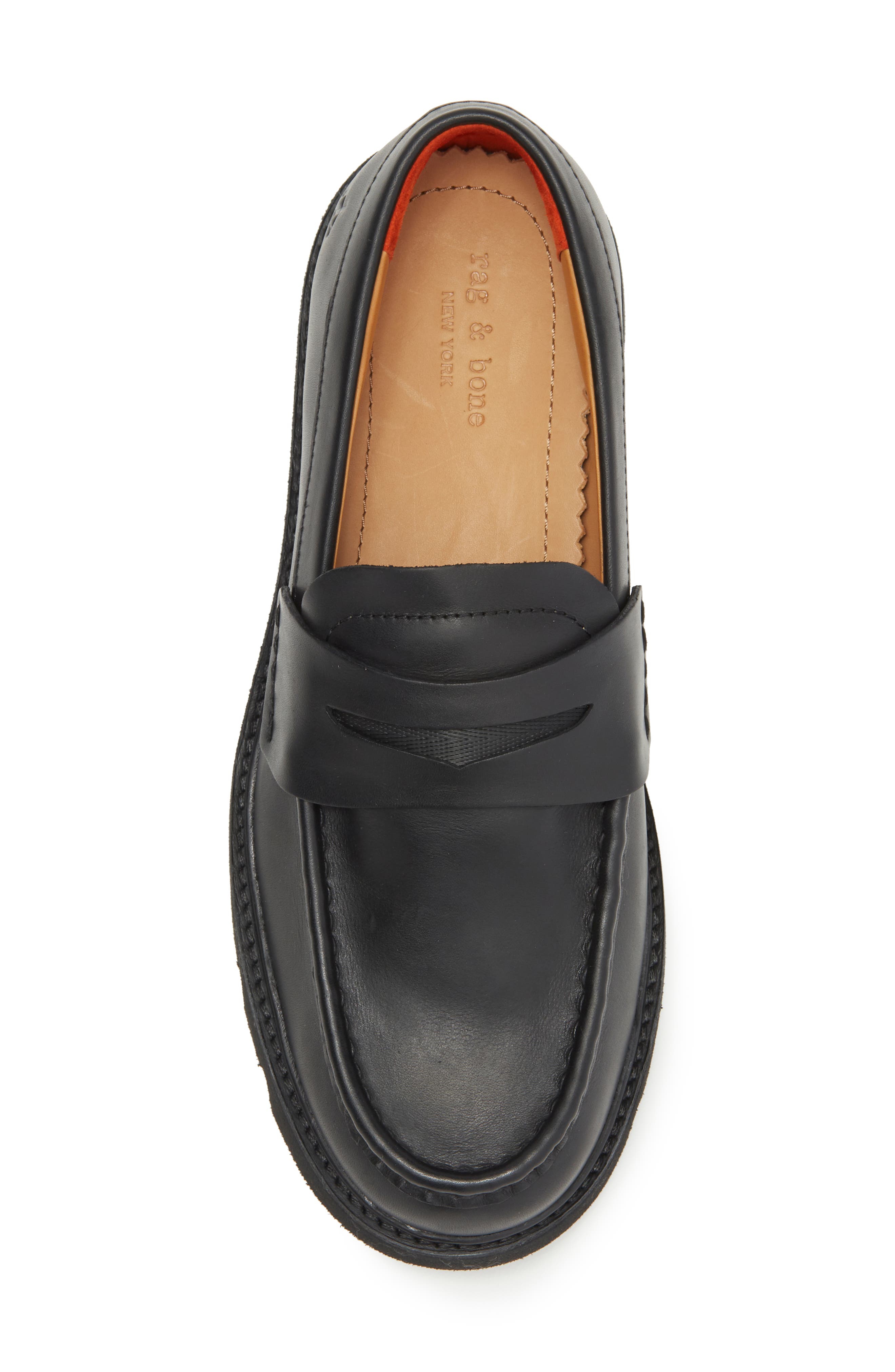 rag & bone Platform Penny Loafer, Alternate, color, 