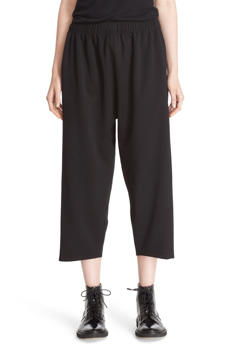 Crop Pants, Main, color, BLACK