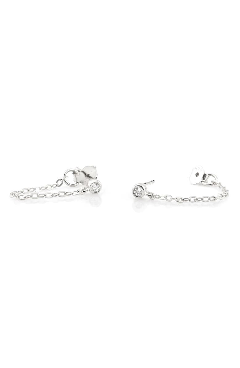 Kris Nations Chain Stud Earrings, Main, color,