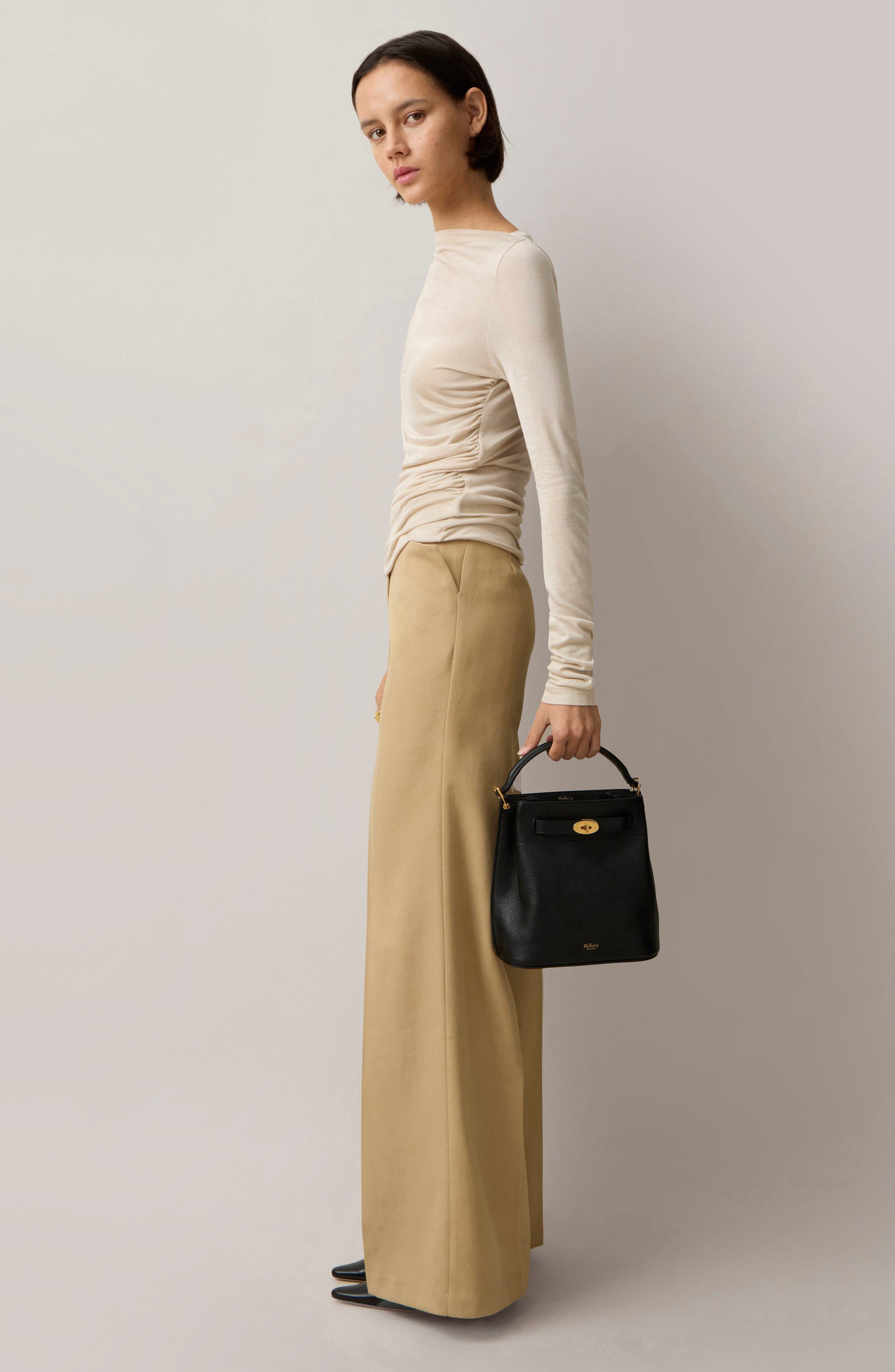 Женские сумки Mulberry Islington Leather Bucket Bag — фото 8