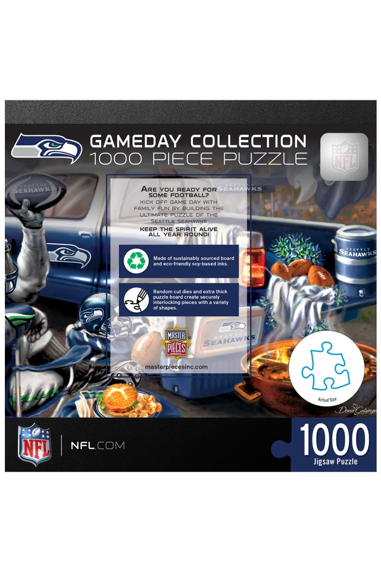 Seattle Seahawks Gameday 1000pc Puzzle, Alternate, color, Multicolor
