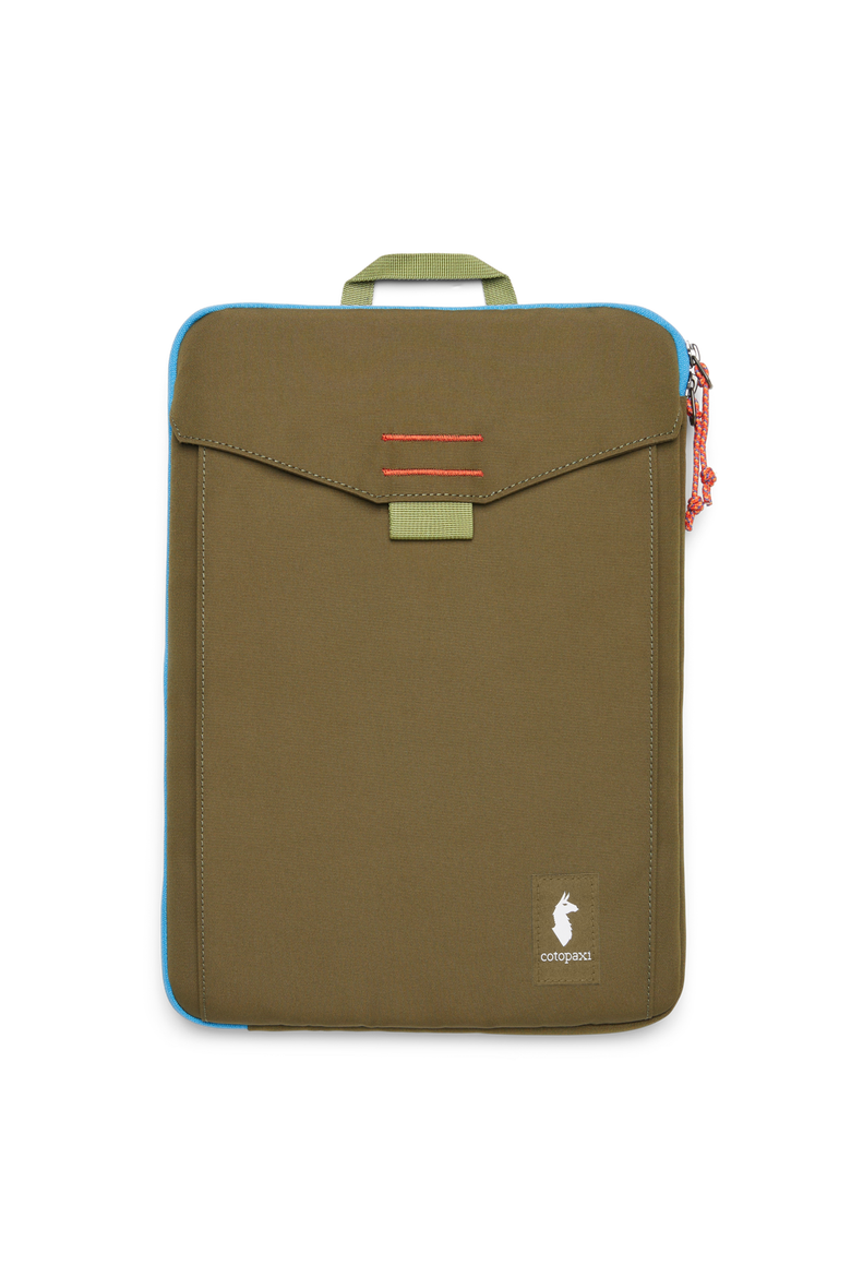 14" Laptop Sleeve - Cada Día, Main, color, Live Oak/Woods