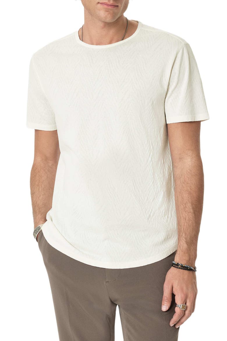 Mooney Textured Organic Cotton T-Shirt, Main, color, SALT