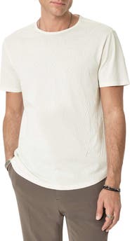 John Varvatos Mooney Textured Organic Cotton T-Shirt