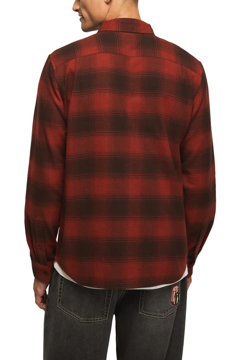 Humboldt Cloud Soft Plaid Flannel Shirt, Alternate, color, RED MULTI PLAID