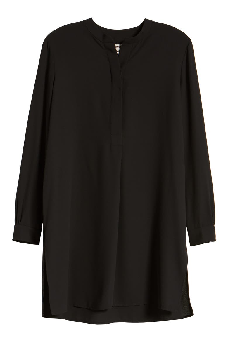 Popover Tunic Top, Alternate, color, ANNE BLACK