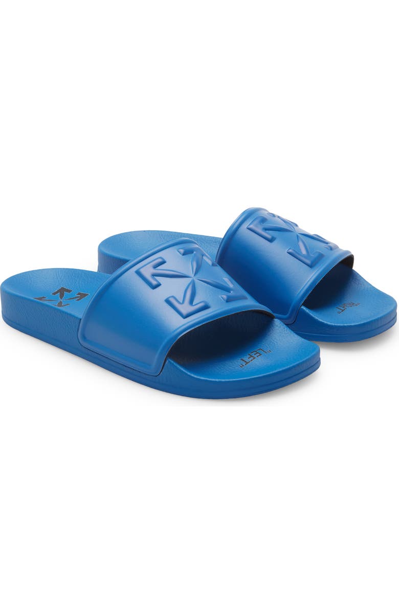 Off-White Arrow Pool Slide Sandal, Main, color,