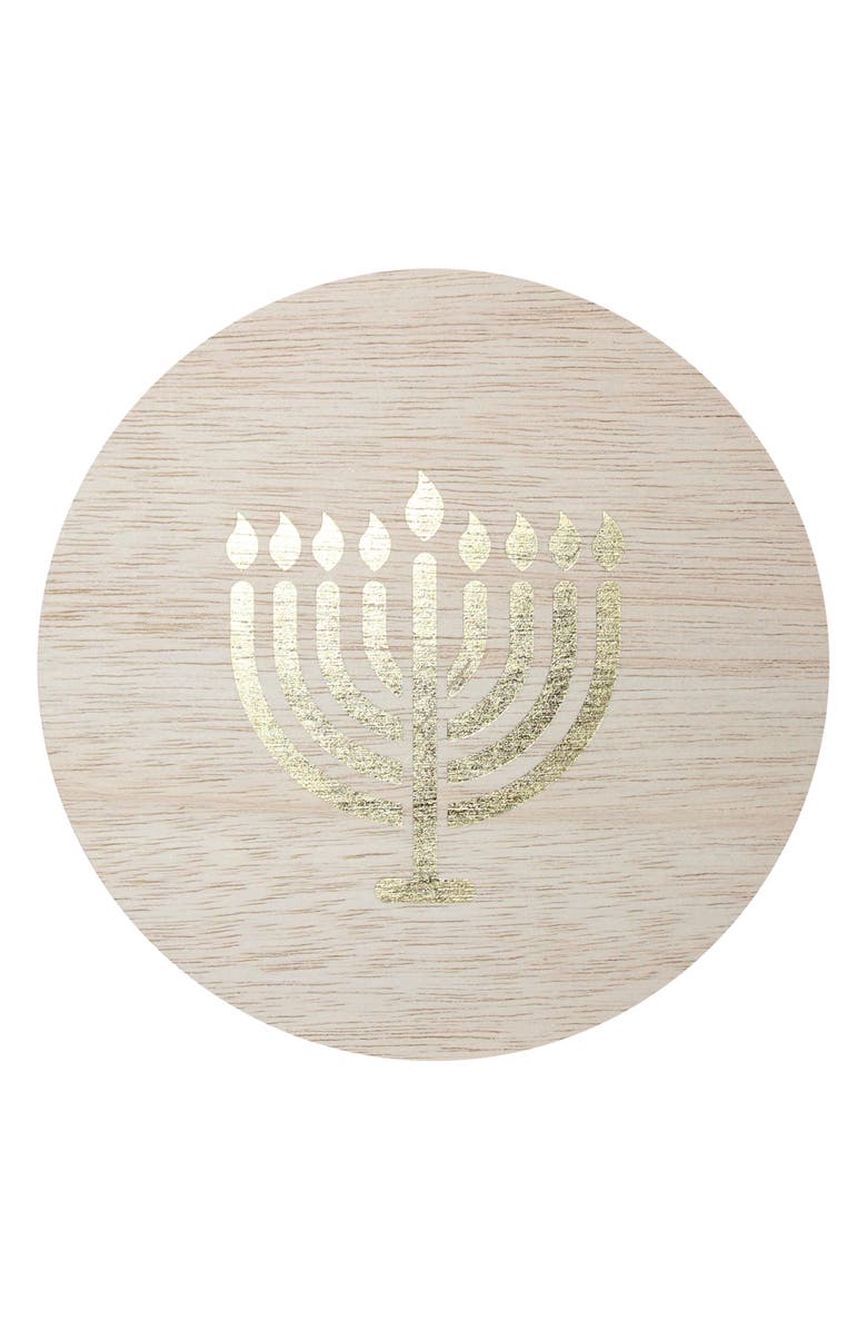 SAND AND FOG Happy Hanukkah Scented Candle, Alternate, color, 