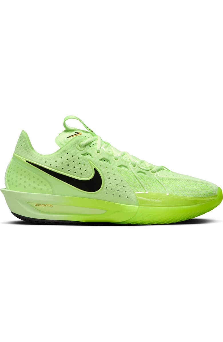Nike G.T. Cut 3 Sneaker, Alternate, color, Barely Volt/ Black
