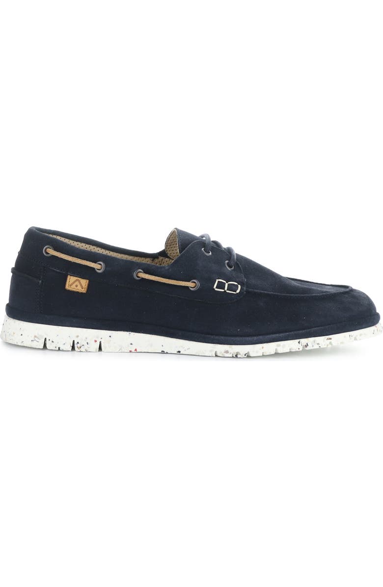 Ambitious 11910A Lug Sole Boat Shoe, Alternate, color, Navy Suede