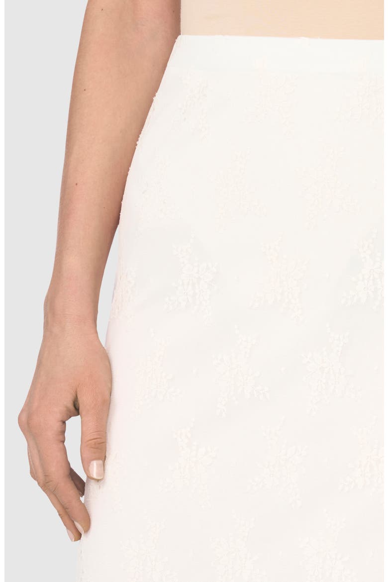 Lace Column Skirt, Alternate, color, JET STREAM