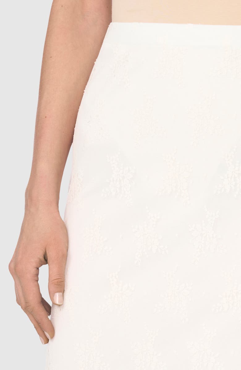 Parker Lace Column Skirt, Alternate, color, Jet Stream
