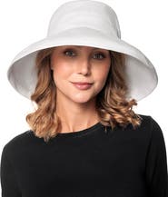 Coolibar Women's Kettle Brim Hat, UPF 50+ Sun Protection, Sydney