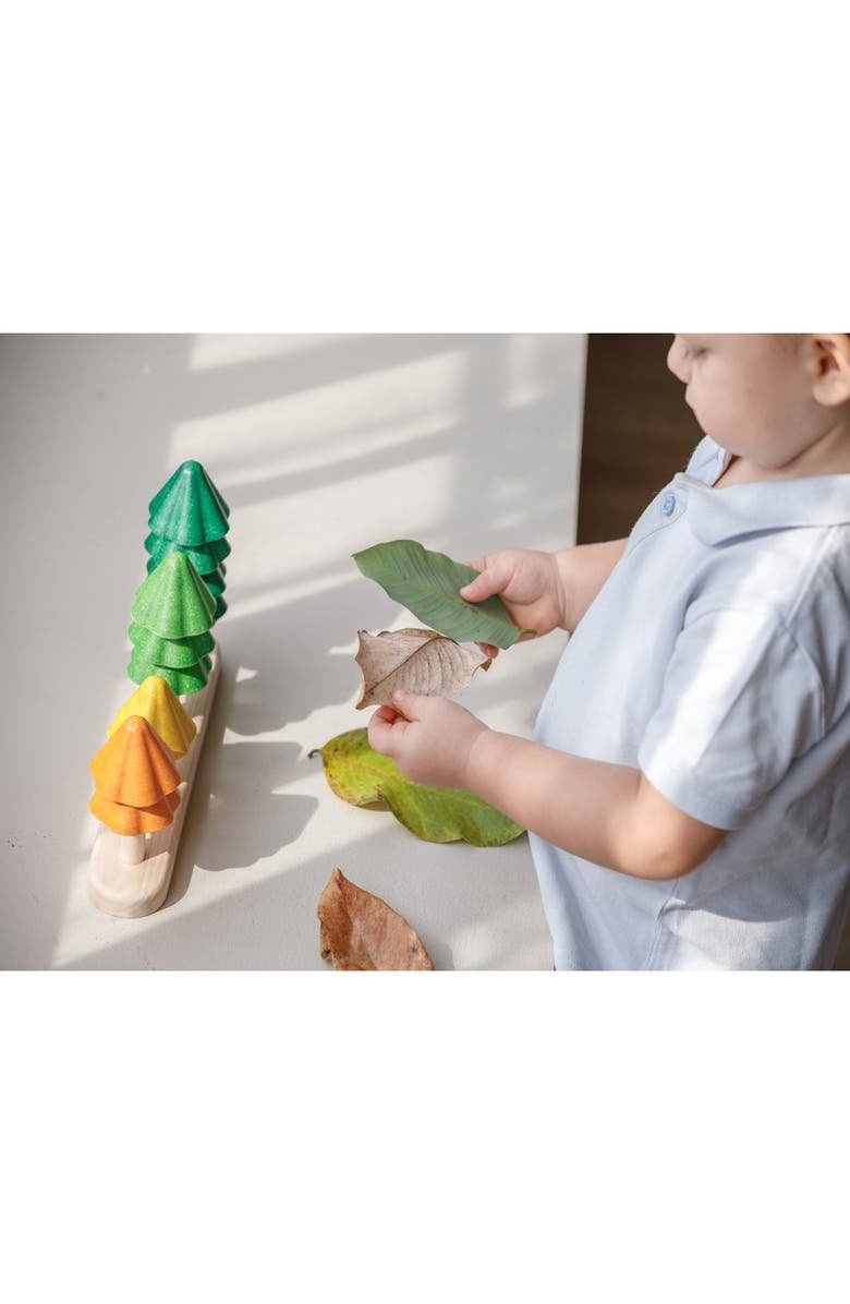 PlanToys<sup>®</sup> Sort & Count Trees Playset, Alternate, color, Assorted