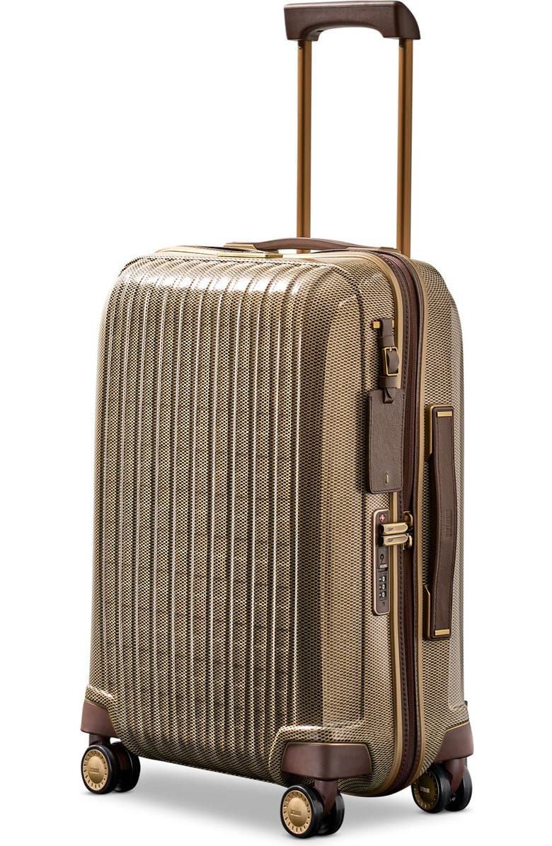 Hartmann Tweed CURV Hardside Extended Journey Spinner 29', Main, color, Tweed/Natural Leather