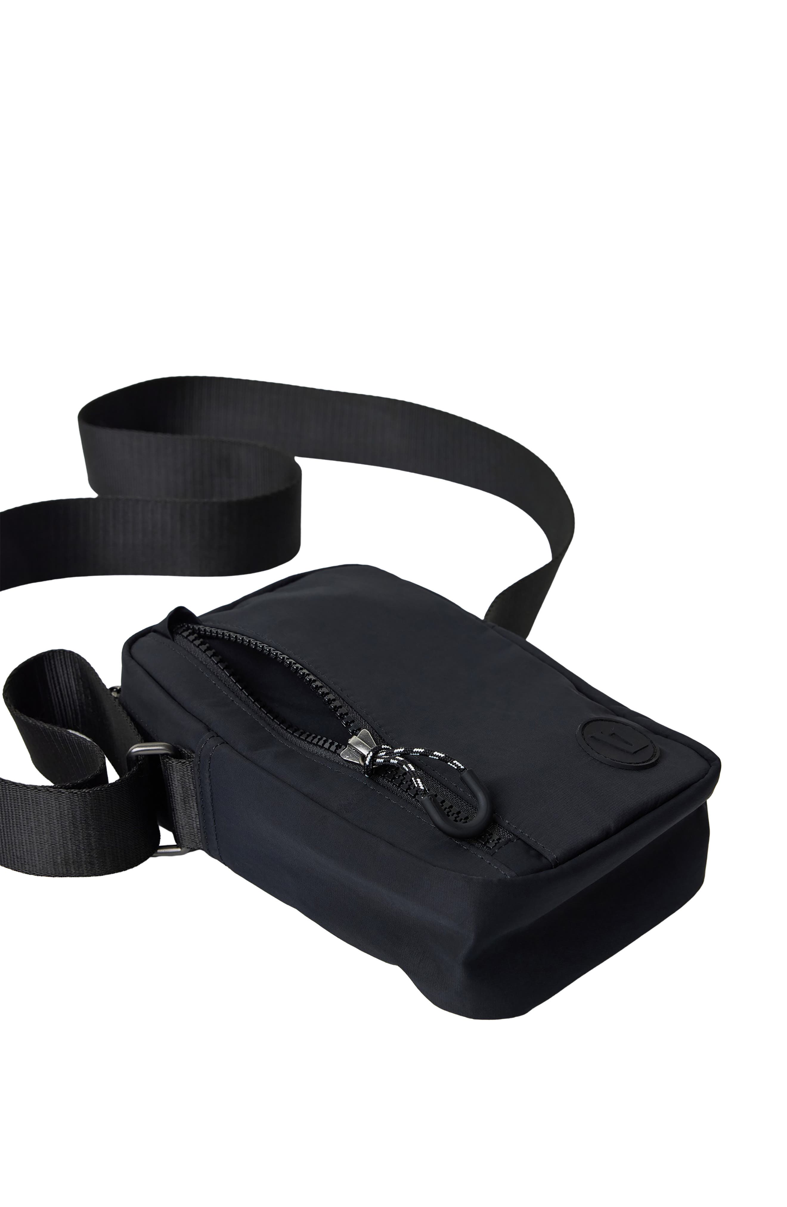 Vuori All Around Nylon Crossbody Bag, Alternate, color, Black