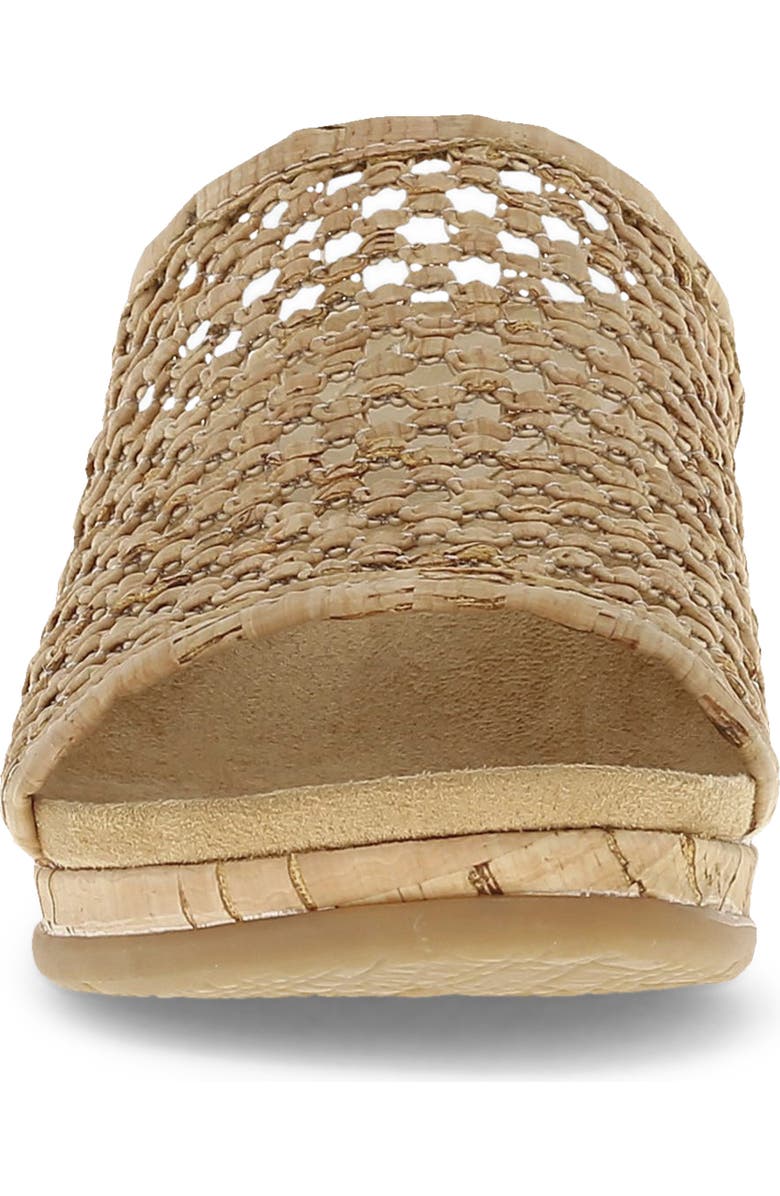 BARETRAPS Flossey Wedge Slide Sandal, Alternate, color, Natural Cork