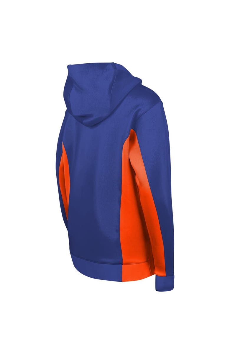 Nike Youth Nike Blue New York Knicks Showtime Performance Full-Zip Hoodie, Alternate, color, 