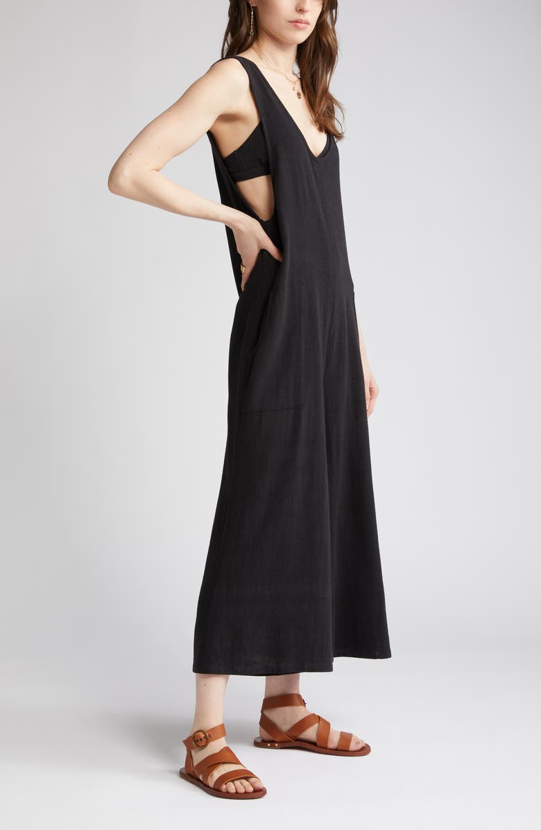 Treasure & Bond Sleeveless Wide Leg Jumpsuit, Alternate, color, 