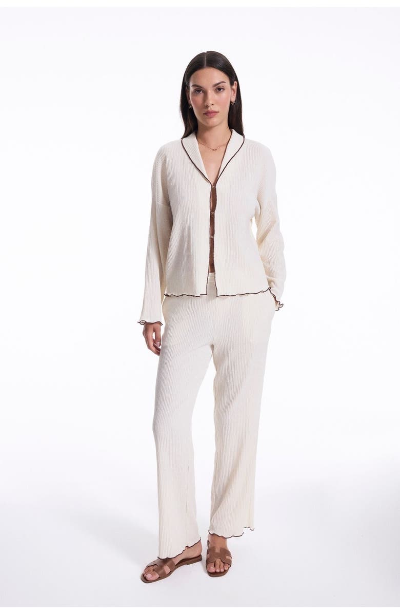 House Of Silk River Suit, Main, color, Beige