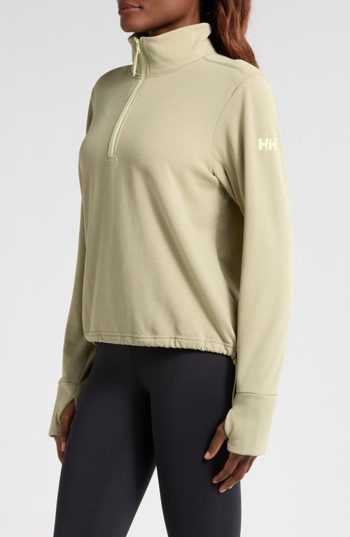 Helly Hansen Versalite Cinched Half-zip Top In 463 Light Lav