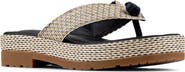 Donald Pliner Sylverr Platform Flip Flop